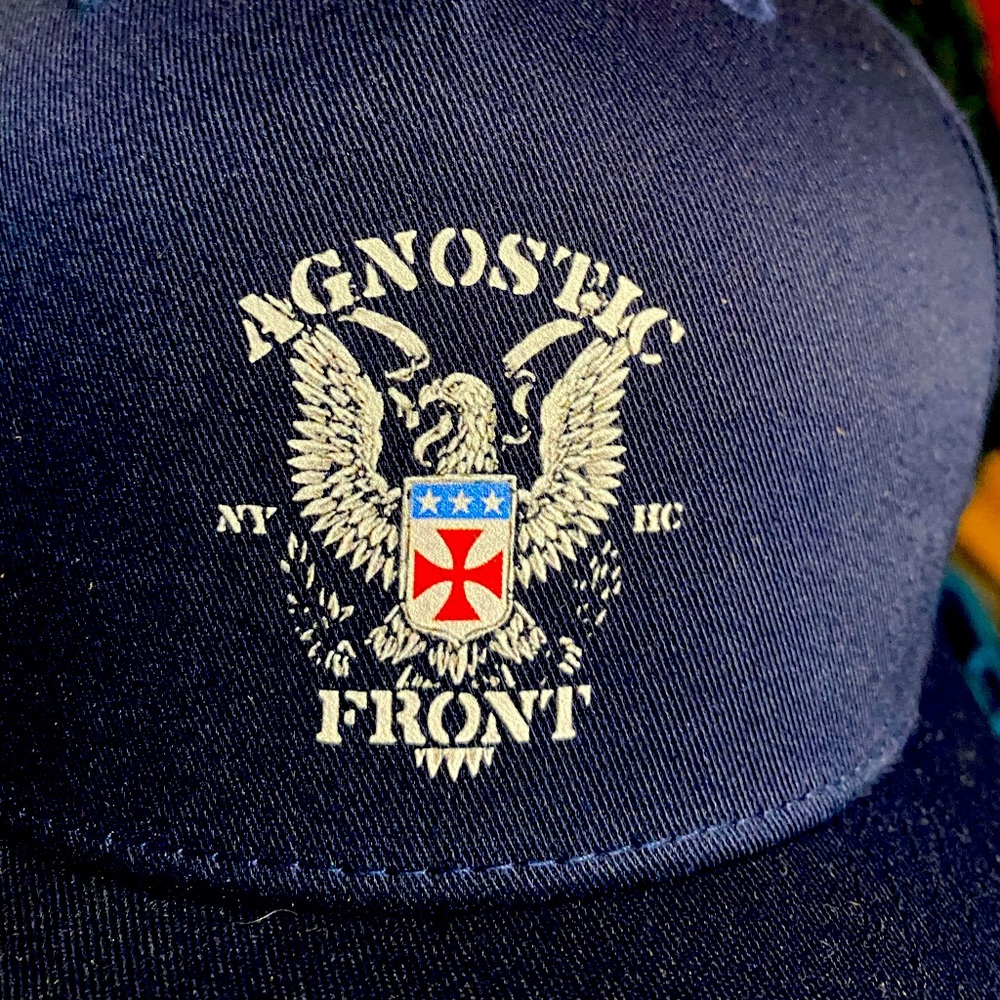 Brad New Agnostic Front Baseball Hat L/XL